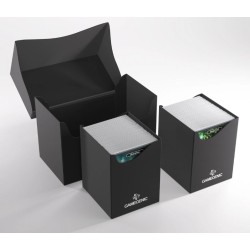 Gamegenic - Doppio Porta Mazzo XL - 200+ Carte - Black